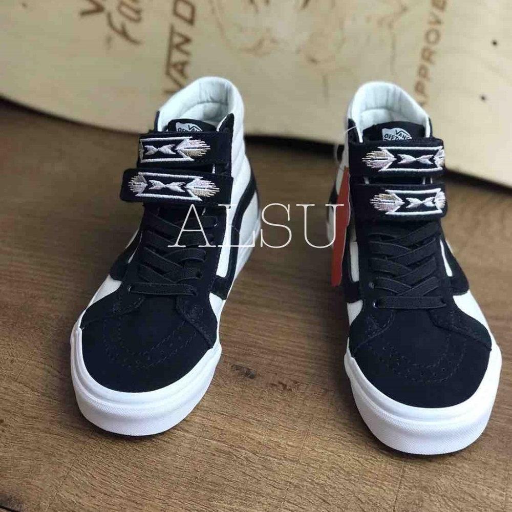 VANS SK8-HI Reissue Native Embroidery W/B  Kid’s - Picture 5 of 8